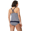 Damen Bikinipanty gestreift