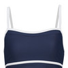 Damen Shape-Badeanzug mit Kontrastpaspel