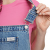 Damen Jeans-Latzhose mit Brusttasche