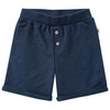 Babyjoggingshort met vlamgaren