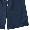 Babyjoggingshort met vlamgaren