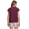Dames T-shirt met oversized mouwen