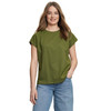 Dames T-shirt met oversized mouwen