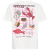 Damen T-Shirt mit Rücken-Print