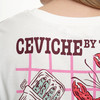 Damen T-Shirt mit Rücken-Print
