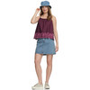 Damen Top mit Stickerei
