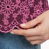 Damen Top mit Stickerei