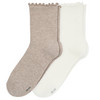 2 Paar Damen Socken mit Bio-Baumwolle