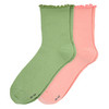 2 Paar Damen Socken mit Bio-Baumwolle
