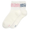 2 Paar Damen Tennissocken mit Leo-Motiv