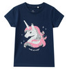Mädchen T-Shirt mit Wendepailletten