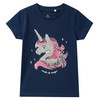 Mädchen T-Shirt mit Wendepailletten