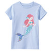 Mädchen T-Shirt mit Wendepailletten