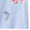 Mädchen T-Shirt mit Wendepailletten