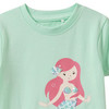 Mädchen T-Shirt mit Wendepailletten