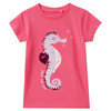 Mädchen T-Shirt mit Wendepailletten
