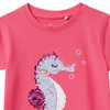 Mädchen T-Shirt mit Wendepailletten