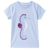 Mädchen T-Shirt mit Wendepailletten
