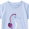 Mädchen T-Shirt mit Wendepailletten