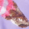 Mädchen T-Shirt mit Wendepailletten