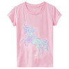 Meisjes T-shirt met omkeerbare pailletten