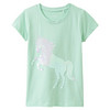 Mädchen T-Shirt mit Wendepailletten