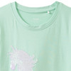 Mädchen T-Shirt mit Wendepailletten