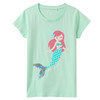 Mädchen T-Shirt mit Wendepailletten