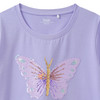 Mädchen T-Shirt mit Wendepailletten