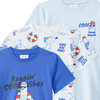 3 Jungen T-Shirts in verschiedenen Dessins