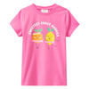 3 Mädchen T-Shirts mit bunten Motiven