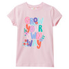3 Mädchen T-Shirts mit bunten Motiven