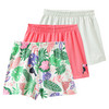 3 Mädchen Shorts mit bunten Motiven