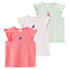 3 Mädchen T-Shirts mit Flügelärmeln