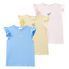 3 Mädchen T-Shirts mit Flügelärmeln