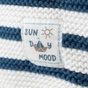 Gebreid babyvest met capuchon