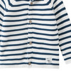 Gebreid babyvest met capuchon