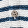 Gebreid babyvest met capuchon