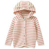 Baby Strickjacke mit Kapuze