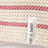 Baby Strickjacke mit Kapuze