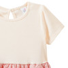 Baby Kleid mit Seersucker-Rock