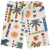 Jungen Joggingshorts mit Allover-Print