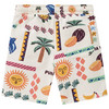 Jungen Joggingshorts mit Allover-Print