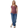 2 Damen Umstands-T-Shirts mit Stillfunktion