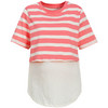 Zwangerschaps T-shirt met ringellook