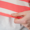 Zwangerschaps T-shirt met ringellook