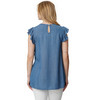 Damen Umstands-Bluse mit Flügelärmeln