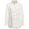 Damen Musselin-Umstandsbluse mit Bindeband