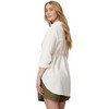 Damen Musselin-Umstandsbluse mit Bindeband