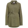 Damen Musselin-Umstandsbluse mit Bindeband